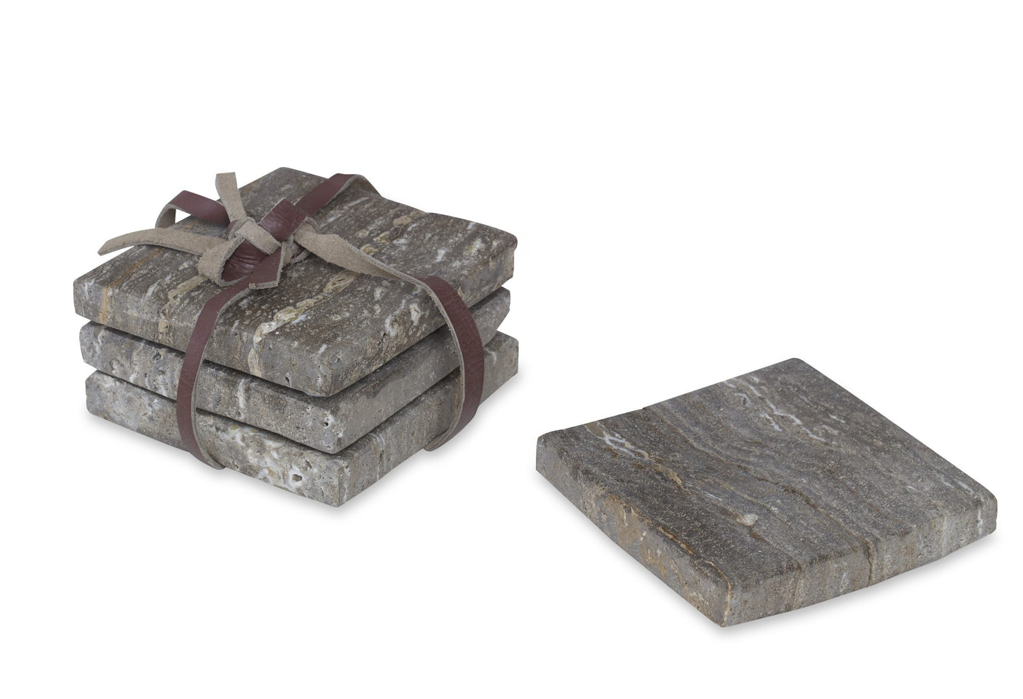 Brownie Coasters S/4