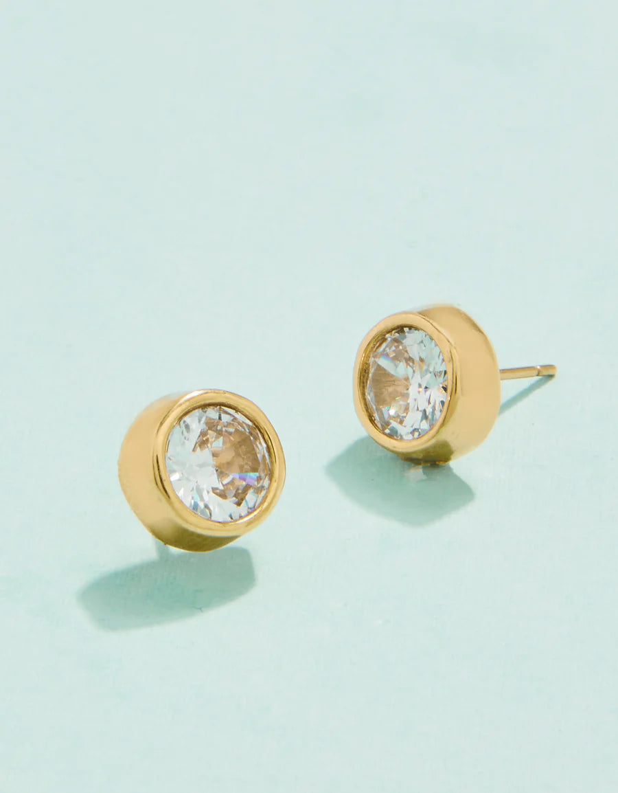 Lighthouse Stud Earrings - CZ