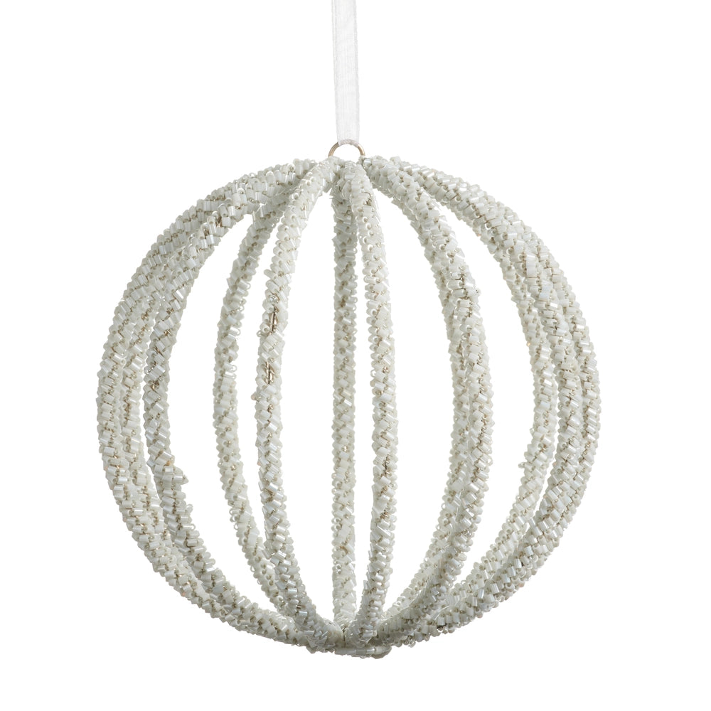 Beaded Ball Ornament