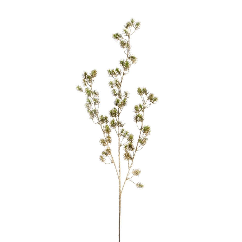 Hanging Gold Pine Branch, 35”