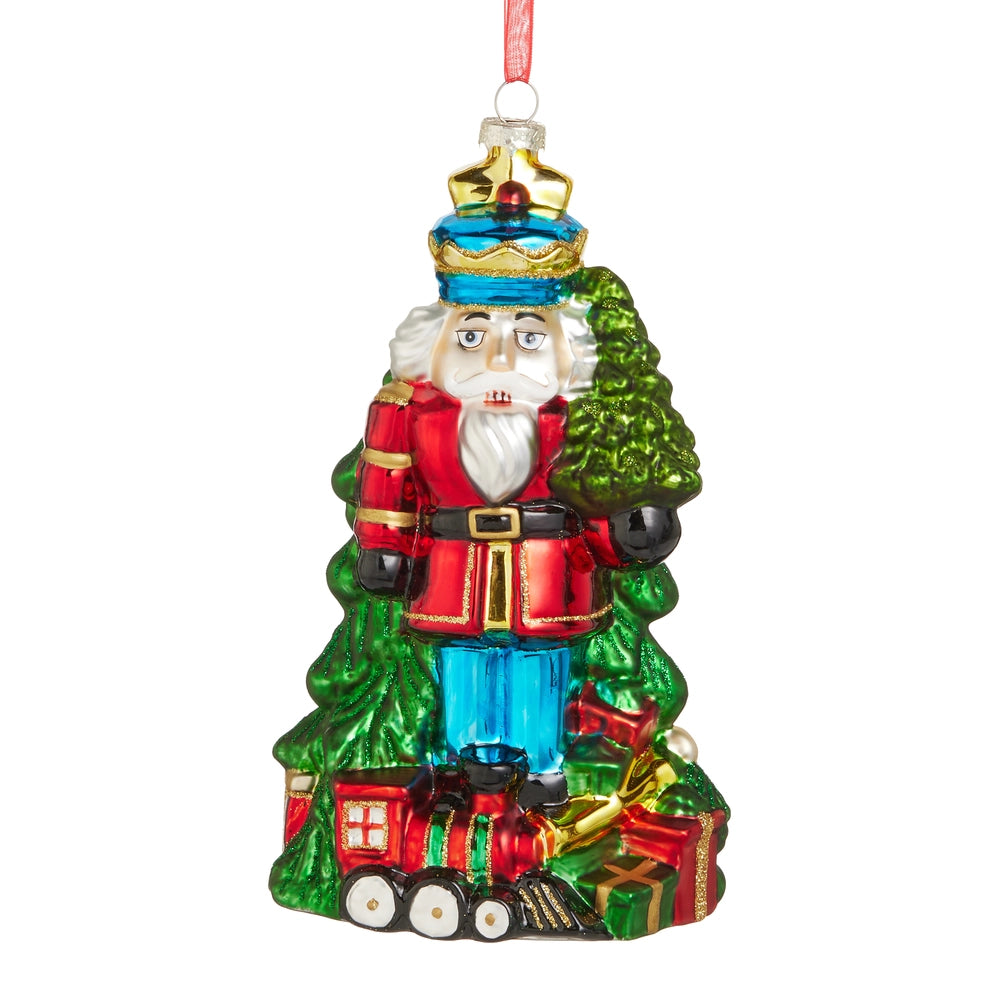 Nutcracker with Ornaments Gift