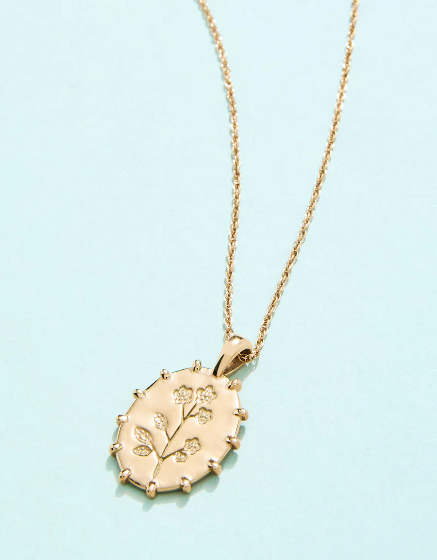 Forget Me Not Necklace
