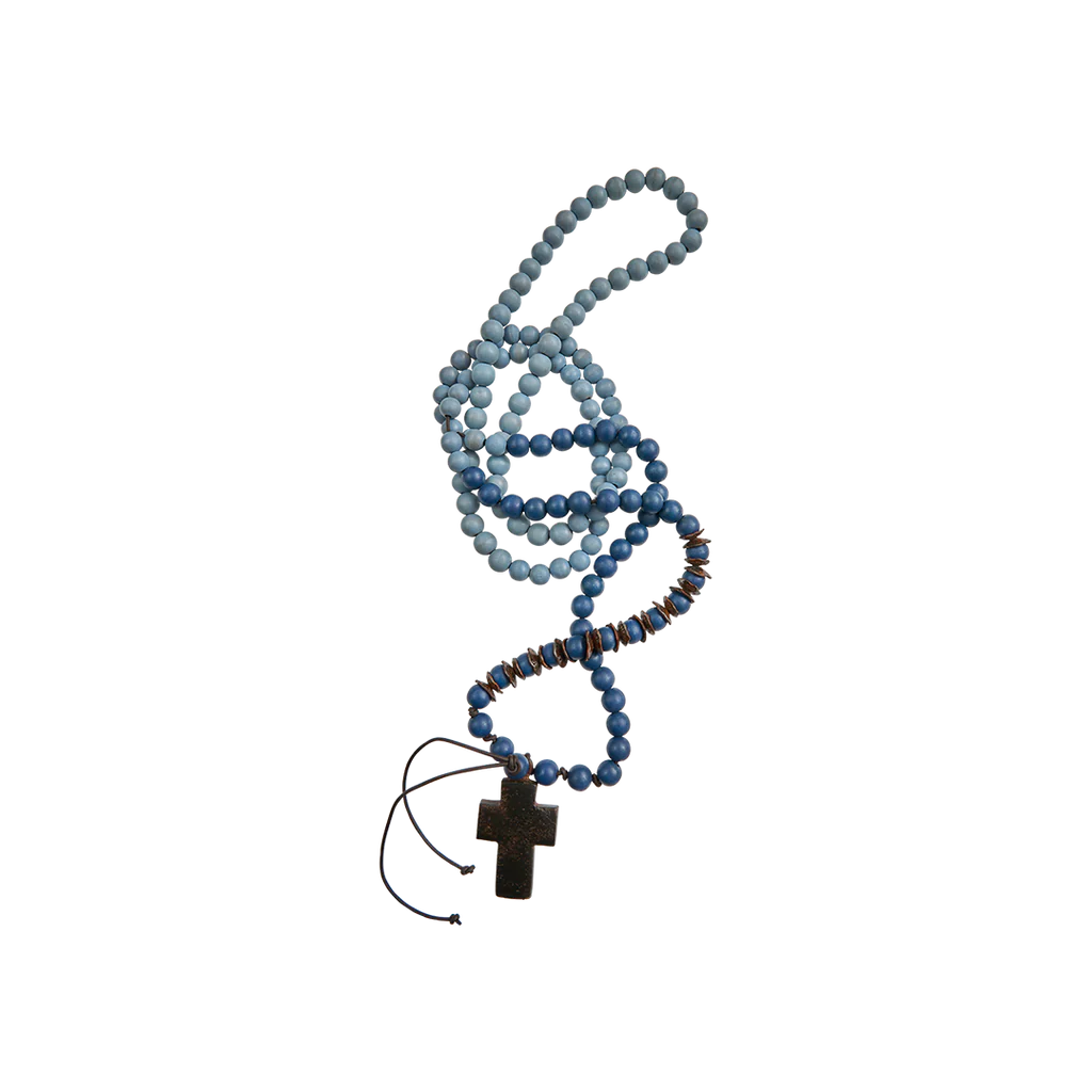 Cruzando Mares Blessing Beads w/ Cross