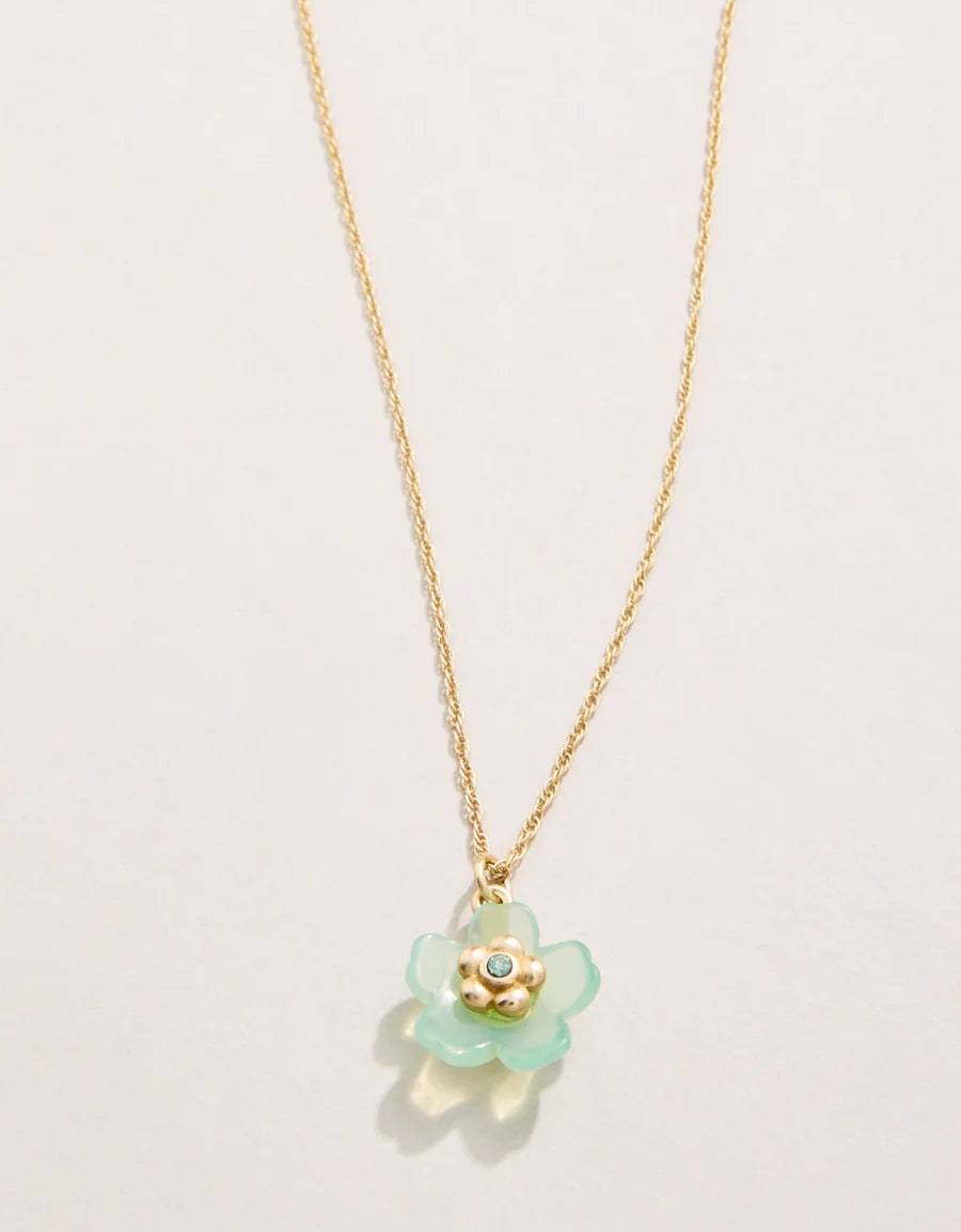 Yarrow Flower Necklace