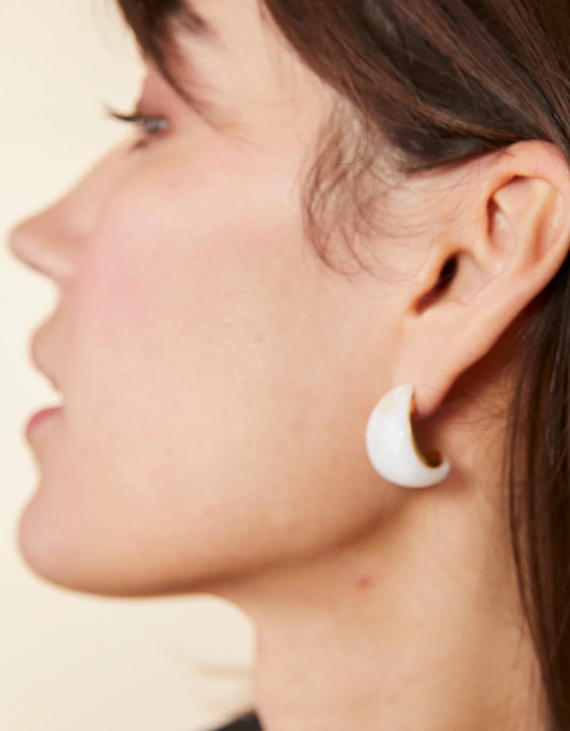 Dew Drop Hoop Earrings