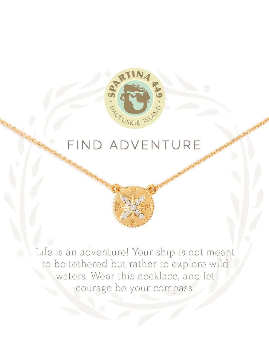Adventure/ Compass Necklace