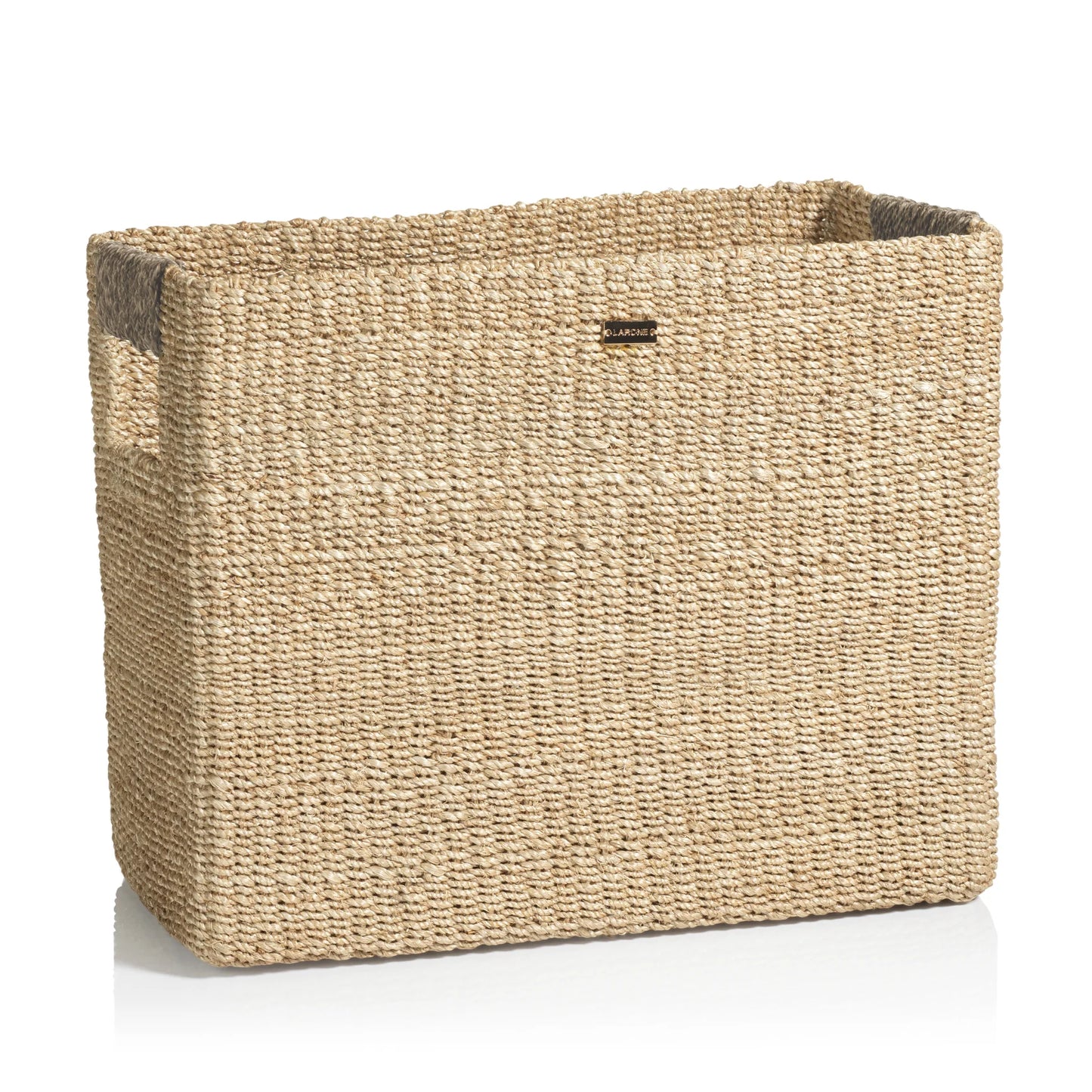Alex Rectangular Abaca Magazine Basket