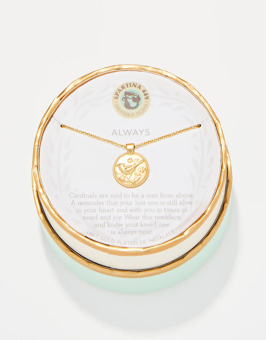 Always/Cardinal Necklace