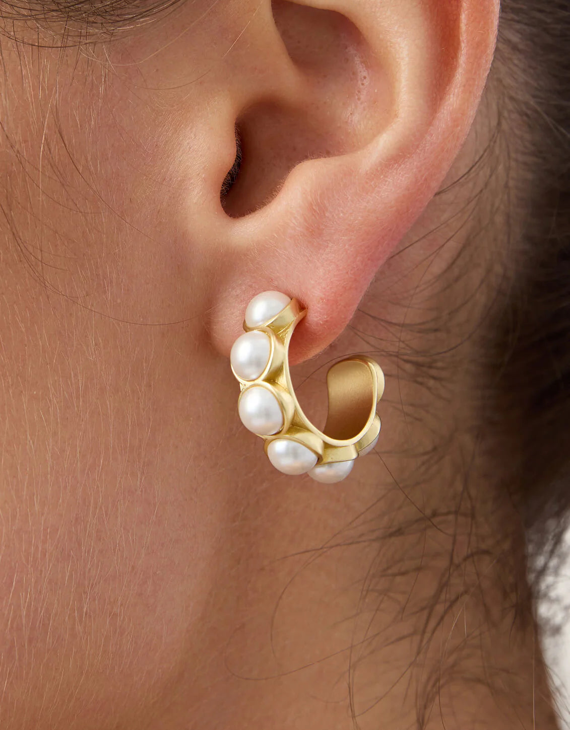 Anna Petite Hoop Earrings