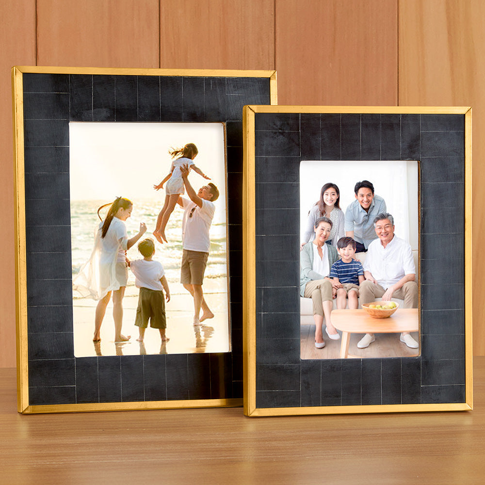 Black and Gold Frame