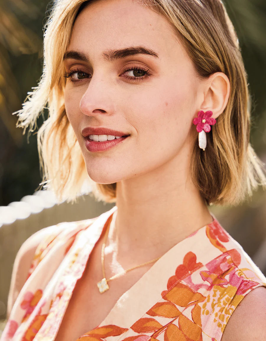 Blooming Pearl Earrings
