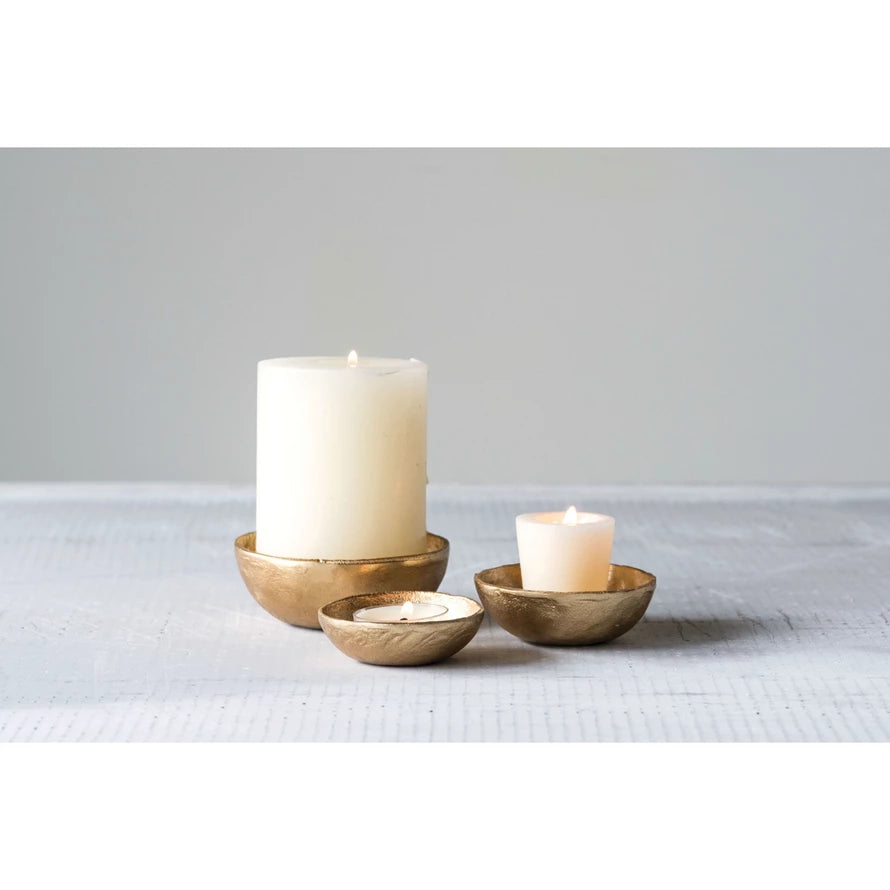 Round Decorative Cast Bowls Set of 3