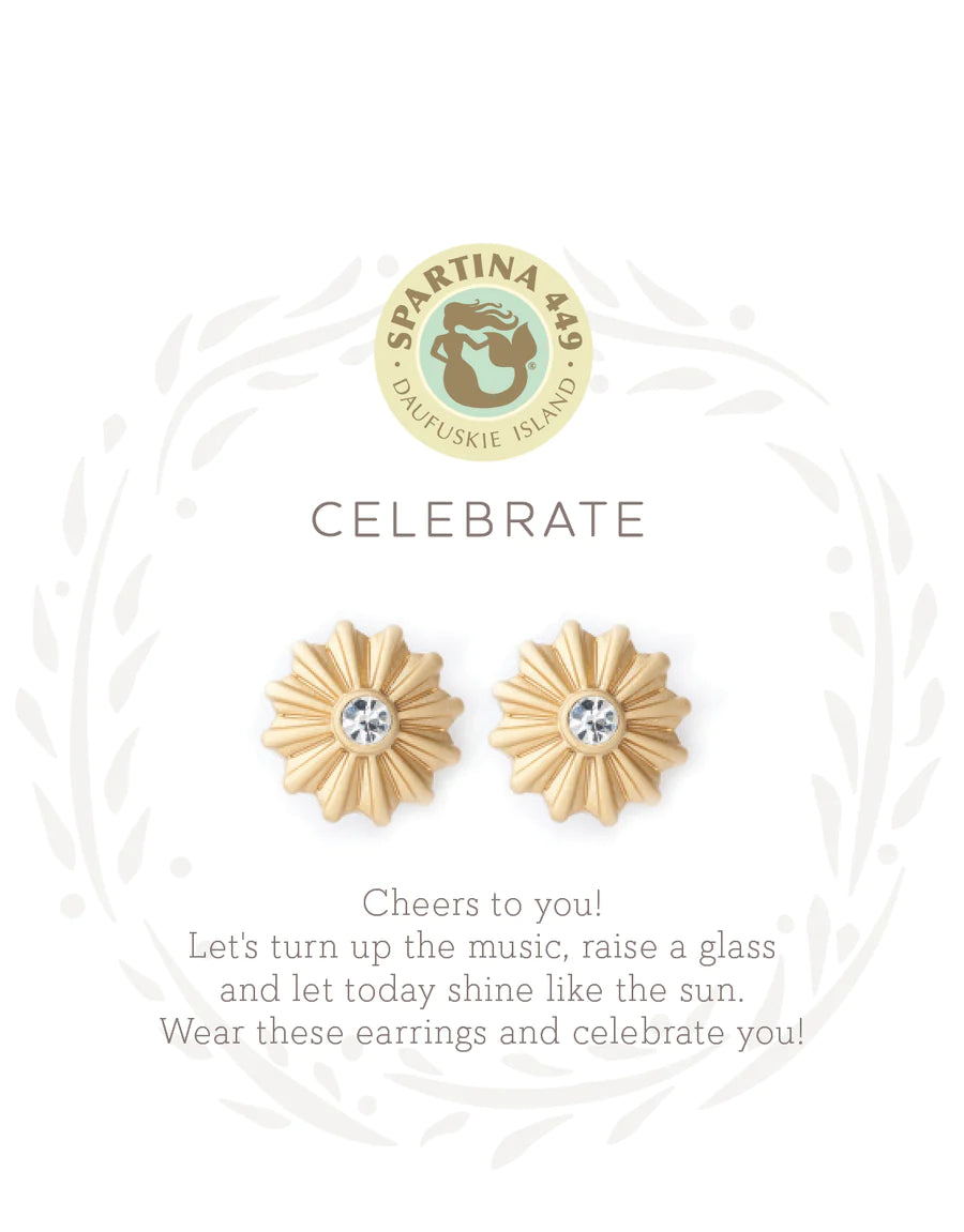 Celebrate Gold Earrings