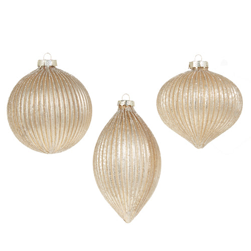 Champagne Glass Ornament Collection
