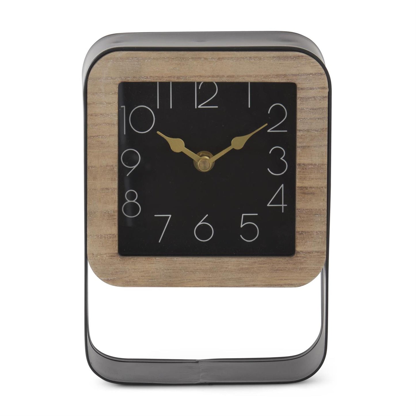 Metal and Wood Clock