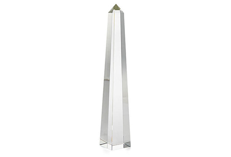 Crystal Taper Obelisk Collection