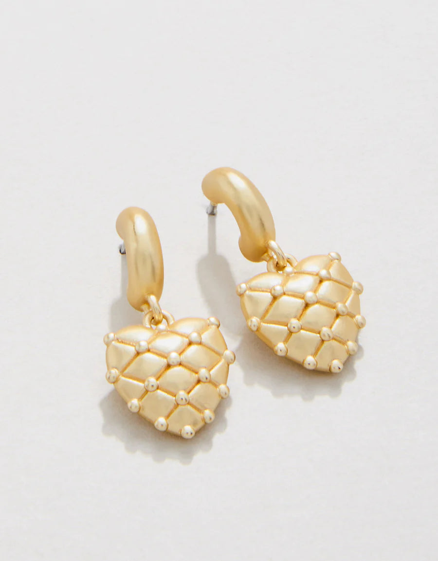 Heart Pillow Earring