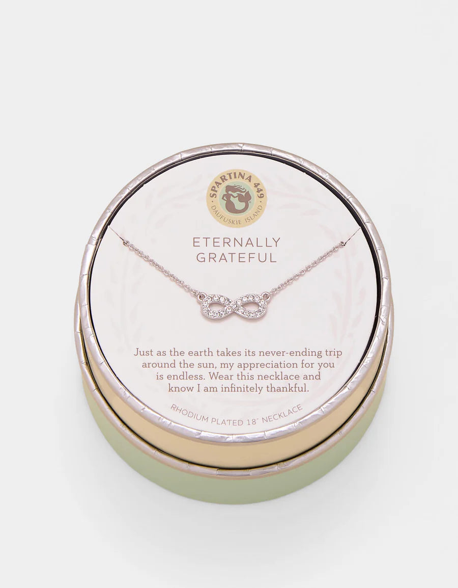Eternally Grateful Infinity Necklace