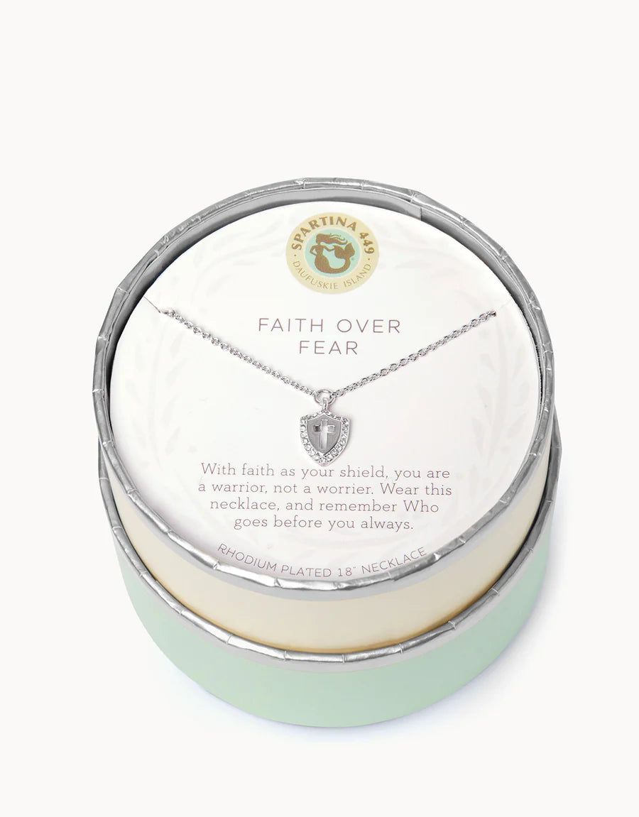 Faith Over Fear Necklace Collection