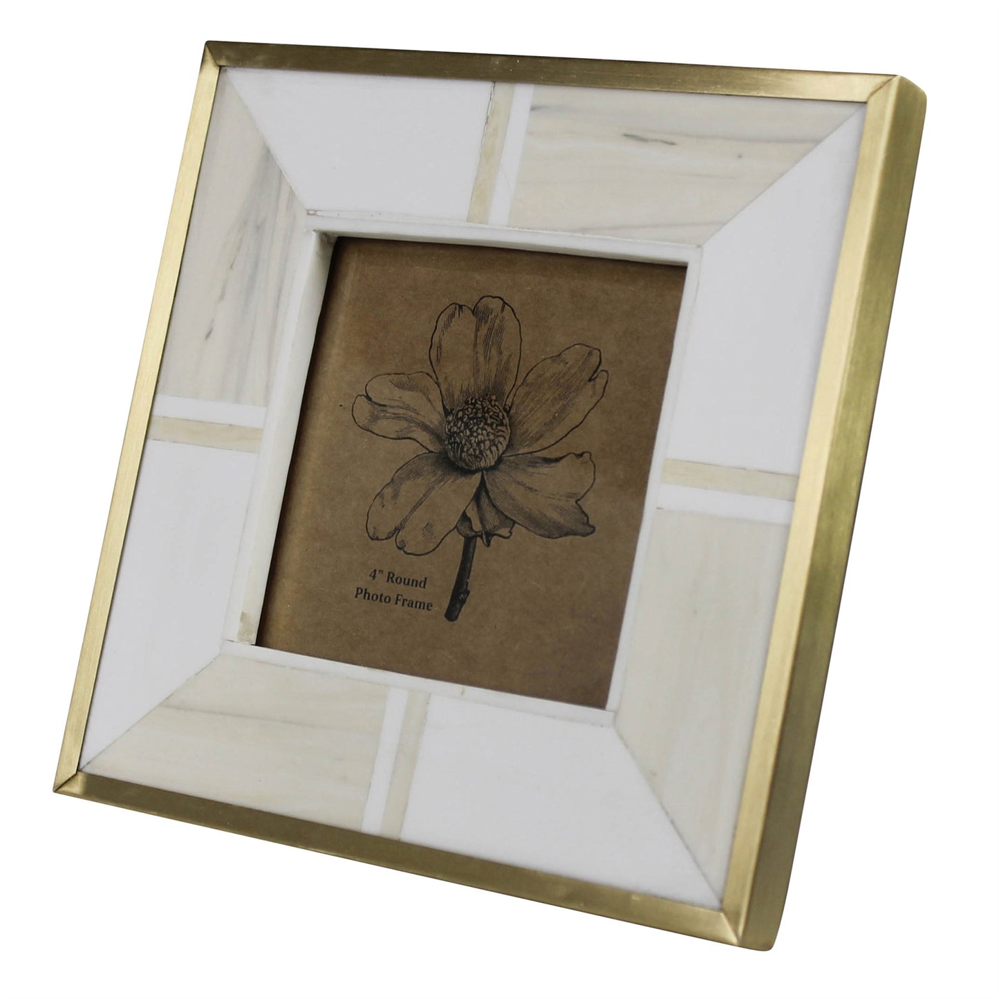 Faux Marble Square Frame