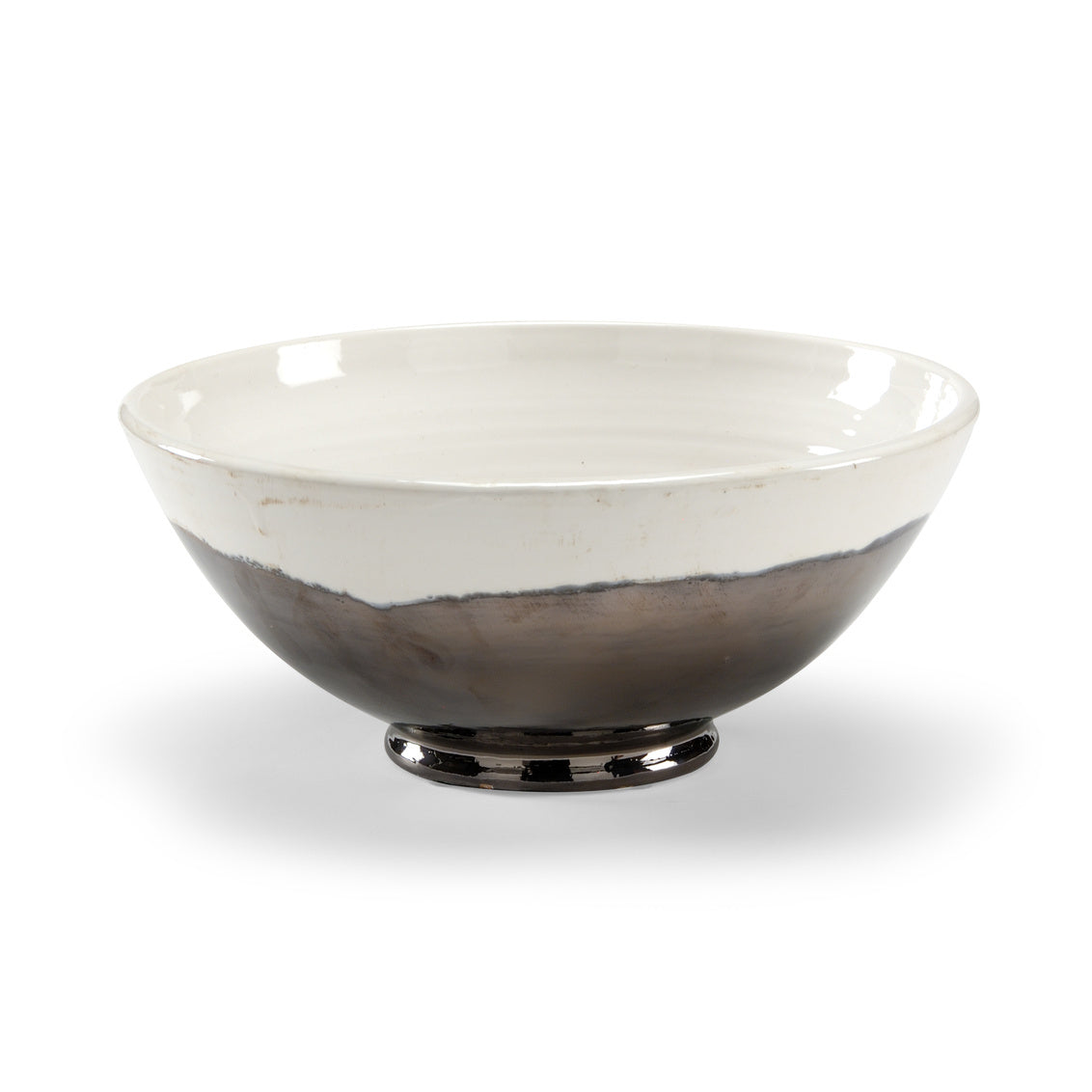 Gray and Cream Bowl