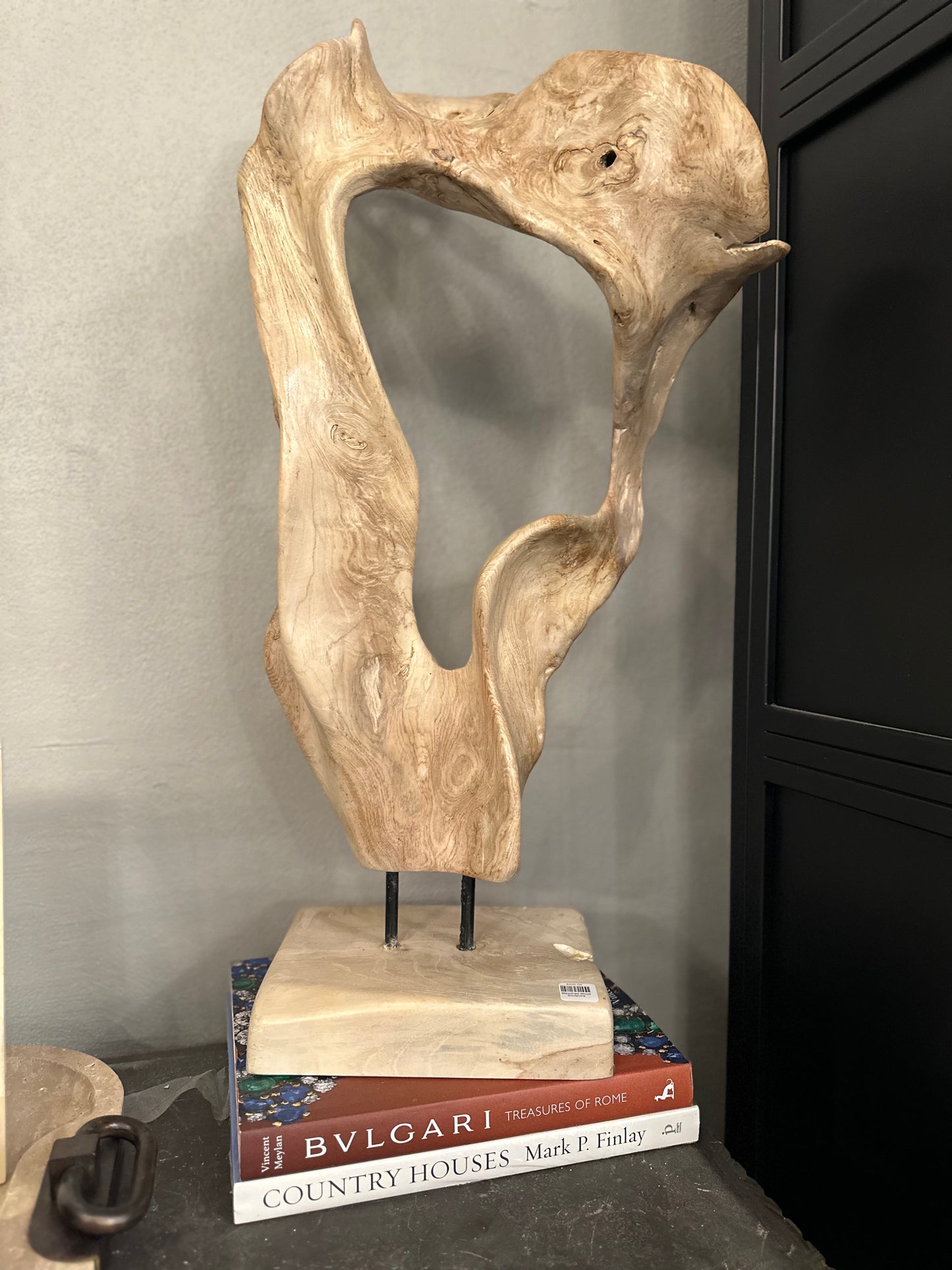 Bleached Wood Sculputre