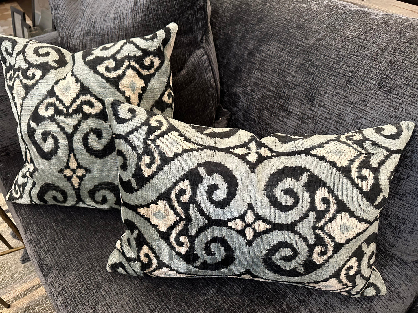Silk and Velvet Hand Made Pillows