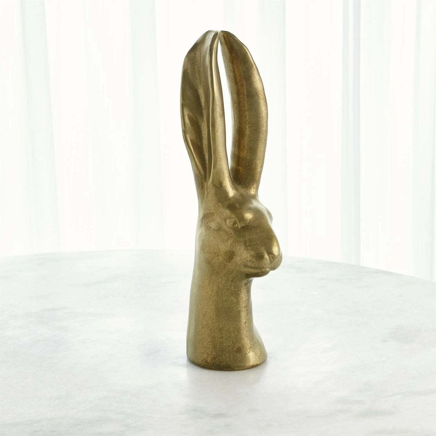 Matte Gold Rabbit Collection