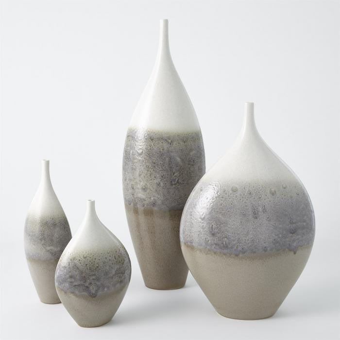 Cream Rises Small Vase