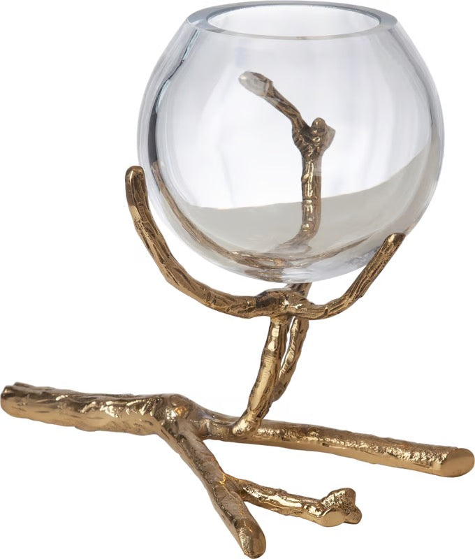 Brass Twig Vase Collection