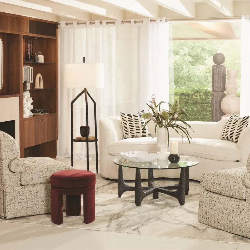 Trio Floor Lamp with Table