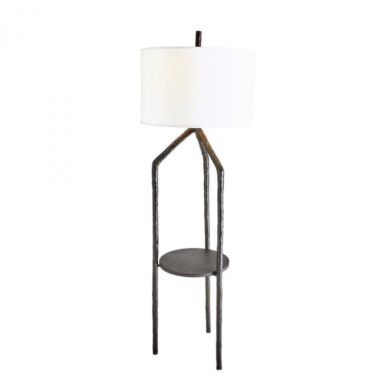 Trio Floor Lamp with Table