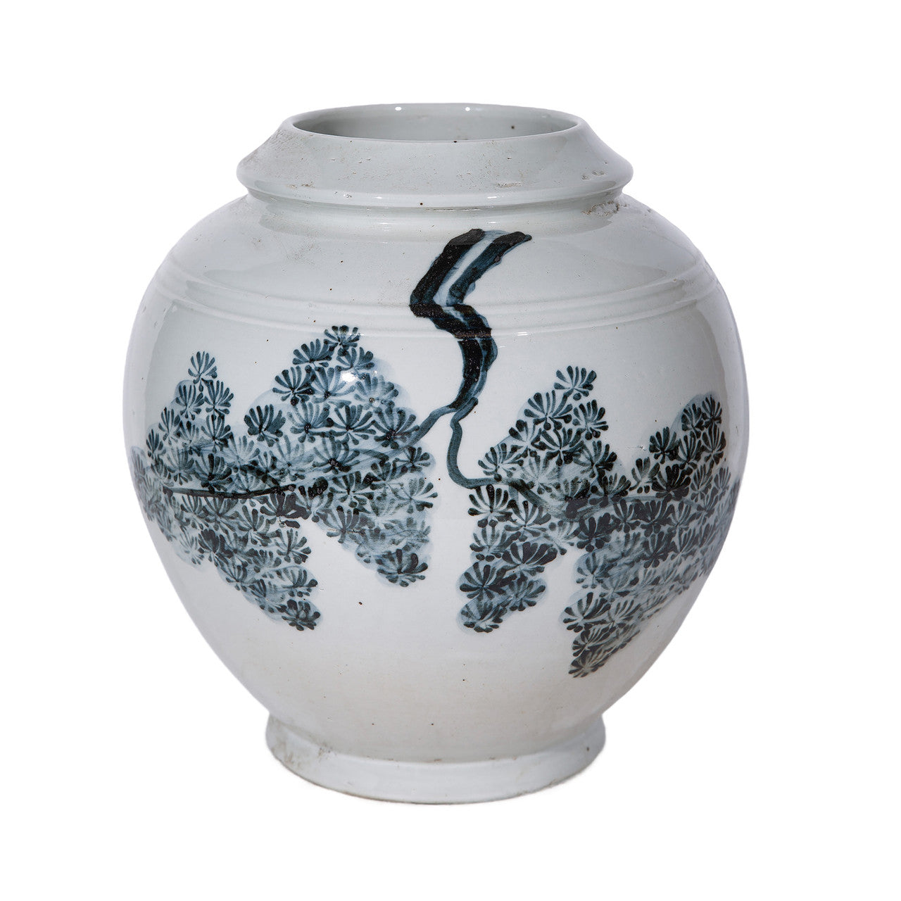 Indigo Blue Small Pine Vase