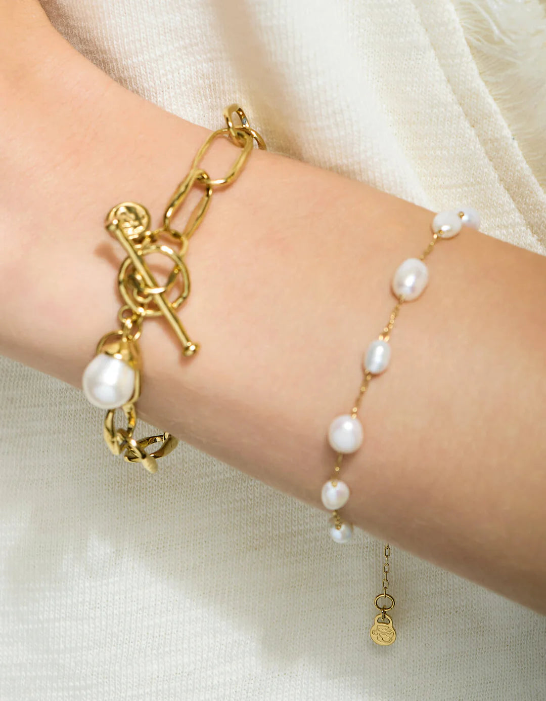 Bluffton Pearl Toggle Bracelet