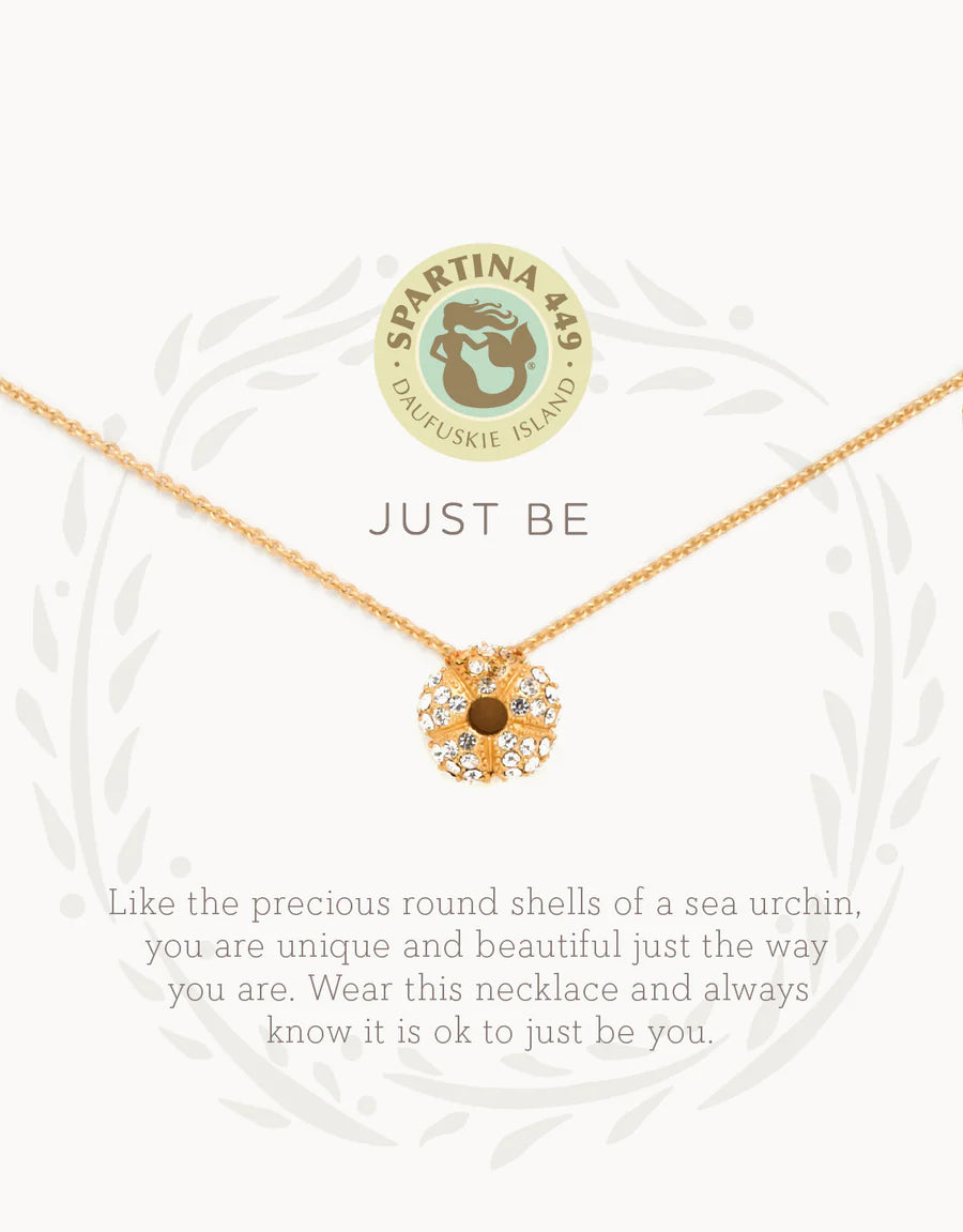 Just Be Sea Urchin Necklace
