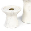 Klein Marble Candleholder Set