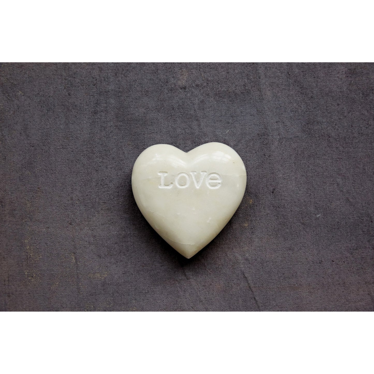 Love Engraved Soapstone Heart