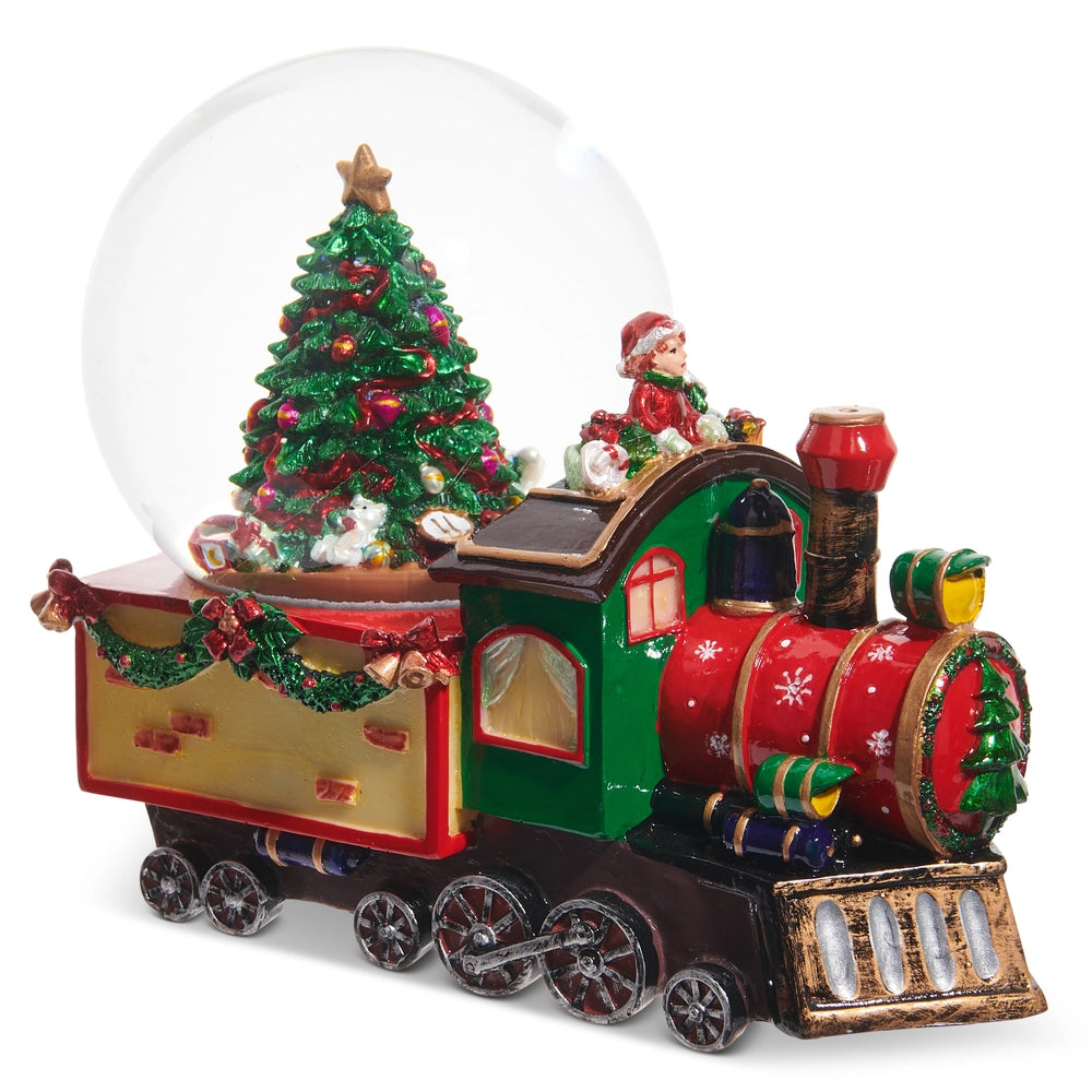 Musical Train Water Globe
