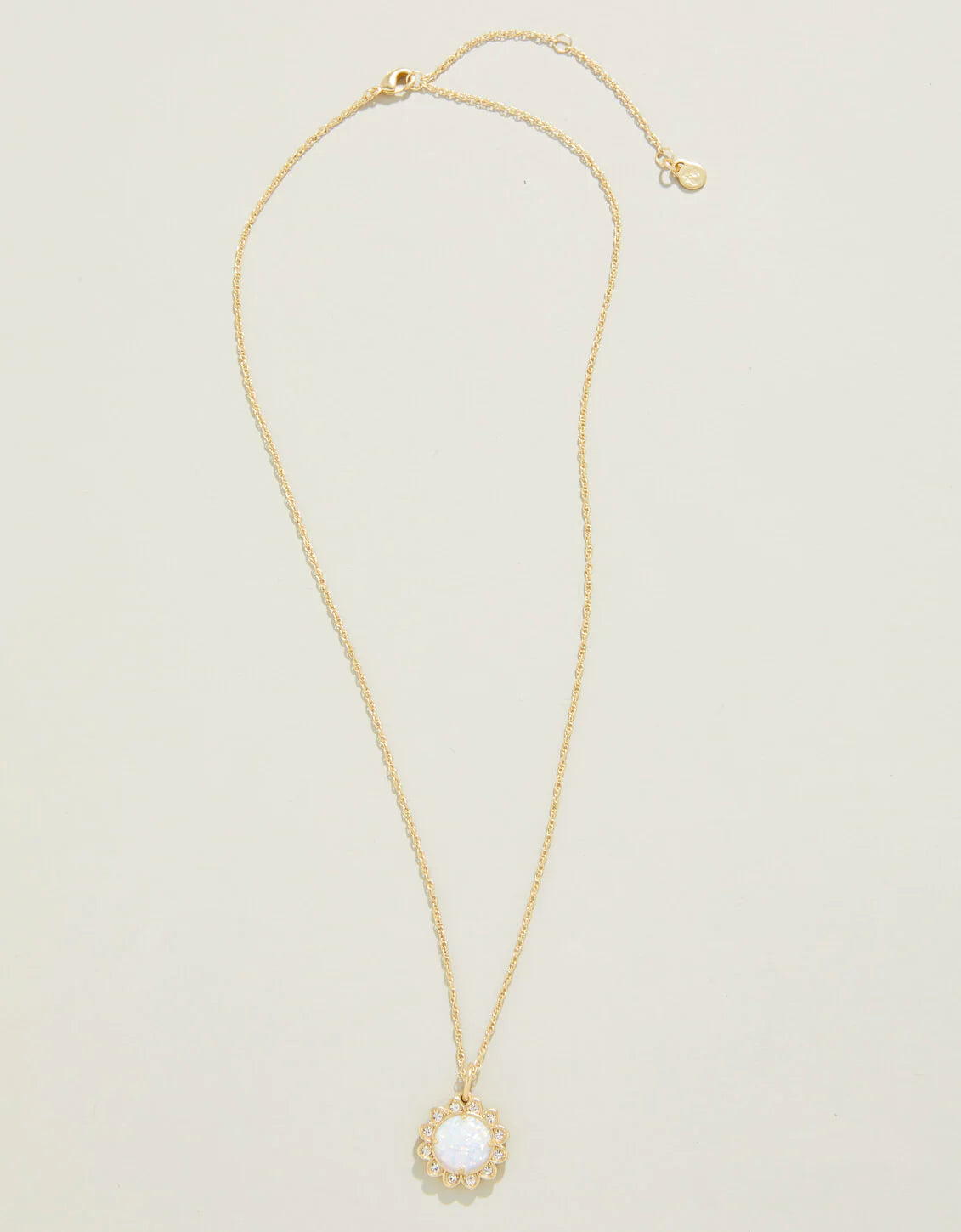 Opaline Halo Necklace