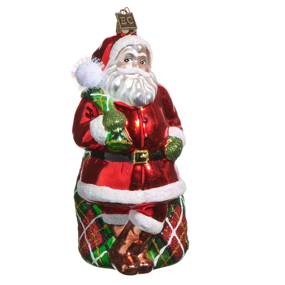 Santa's Coming to Town Ornament