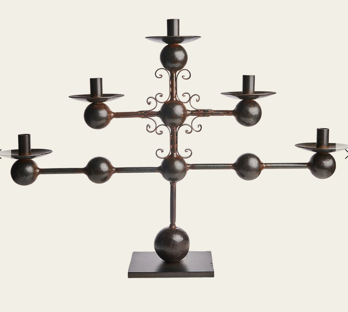 Balero Churro Candelabra w/ 5 Arms