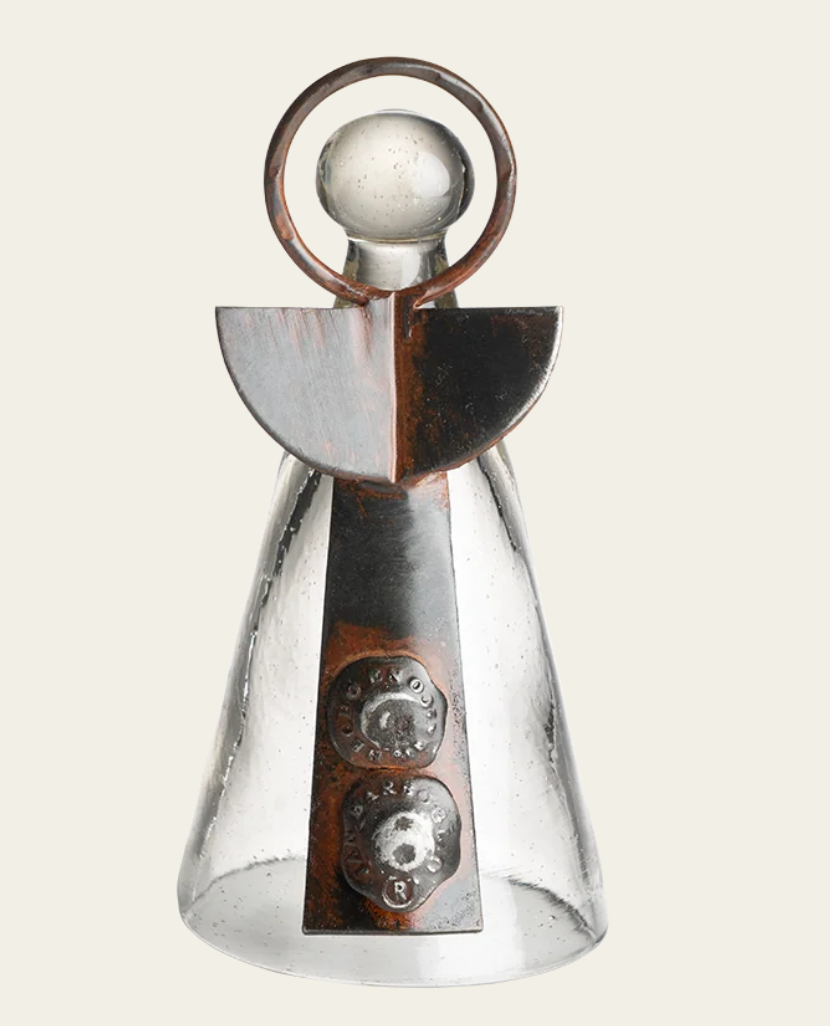 Zapotec-Ita Angel w/ Iron Forged Wings & Halo