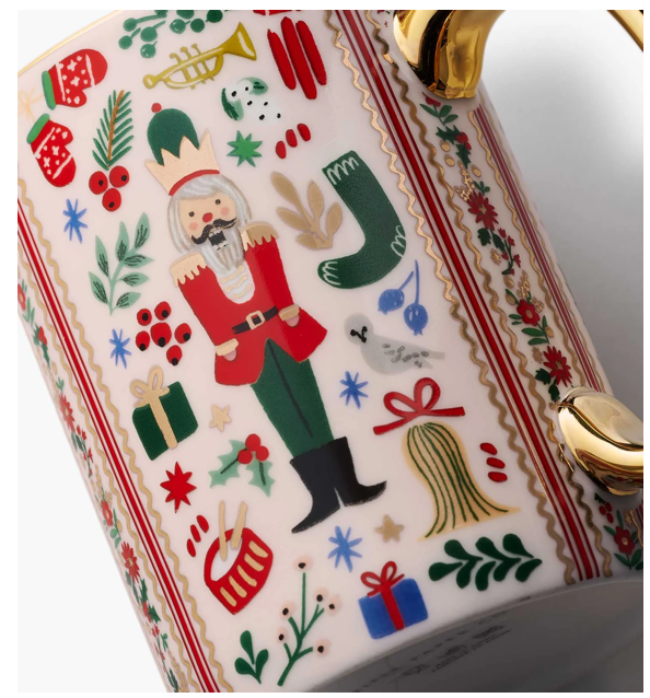Holly Jolly Nutcracker Mug