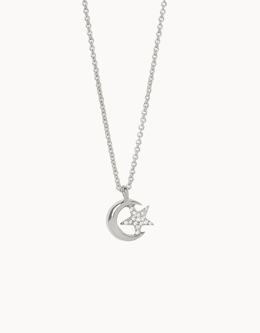 Shooting Star Moon Necklace Collection