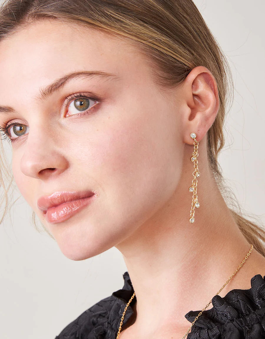 Swinging Chain Earrings