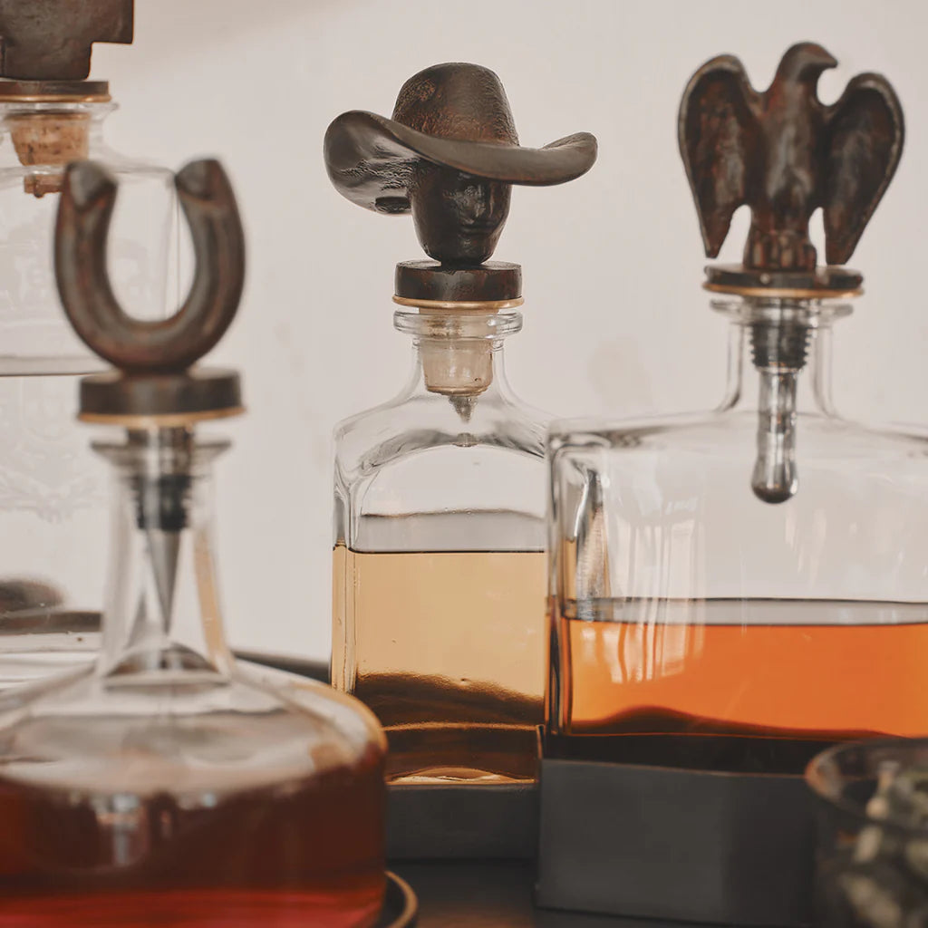 Vaquero Decanter with Cowboy Topper