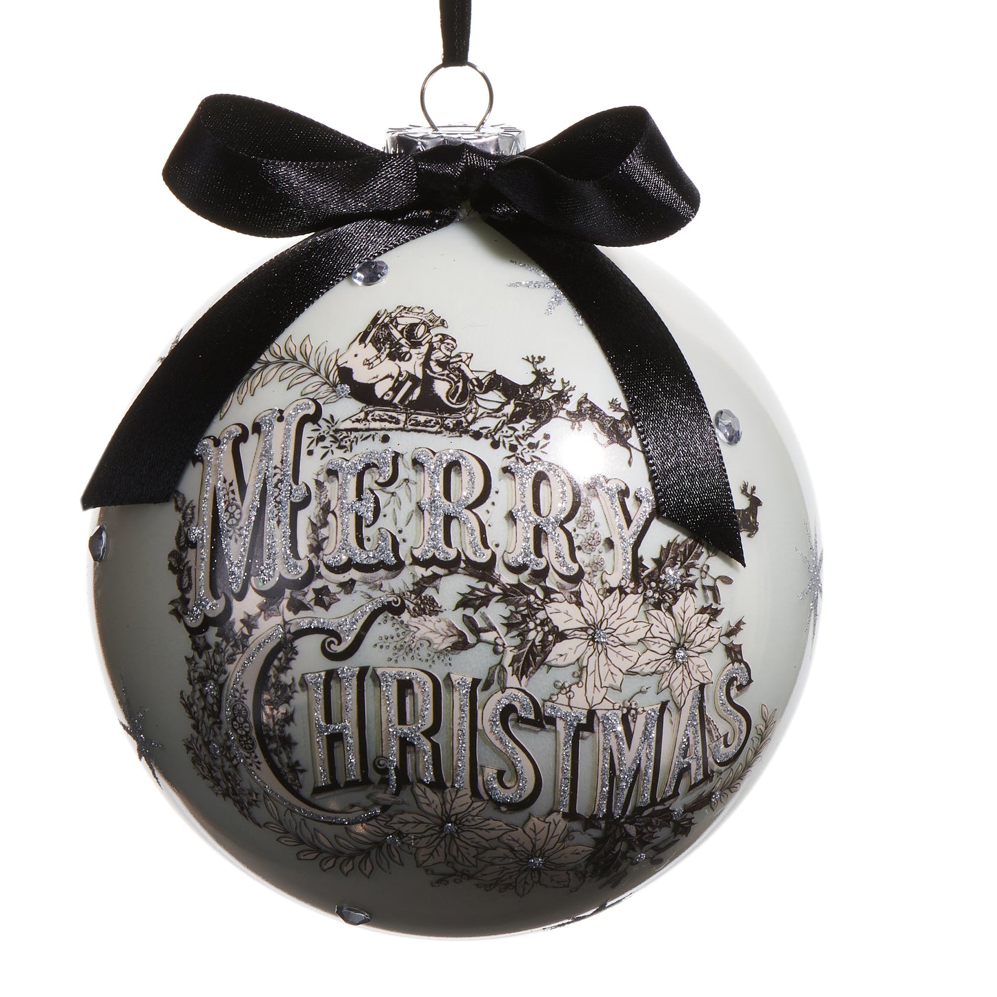 Vintage Merry Christmas Ornament