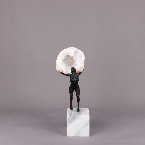 World on Her Shoulders Sculpture