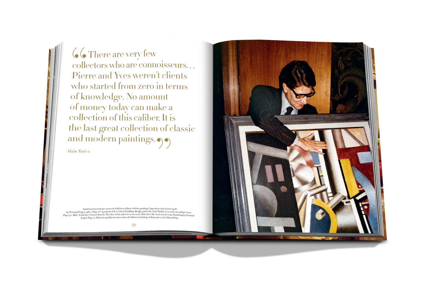 Yves Saint Laurent at Home