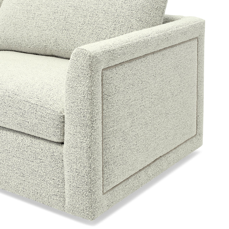 Zoe Two Cushion Sofa - Bliss Charcoal
